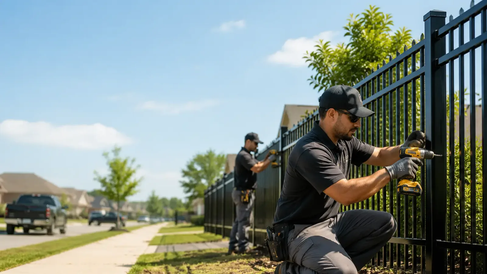 Metal Fence Installation in Okoboji, IA